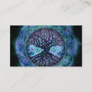 Carte De Visite Arbre de la vie par Amelia Carrie