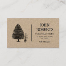 Arbre de Noël rustique Kraft