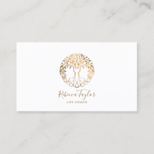 Carte De Visite Arbre de vie Coach Thérapiste Psychiatre Business