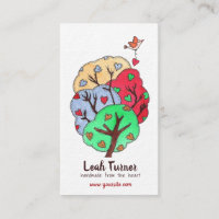 Arbre du coeur avec illustration d'oiseaux du coeu