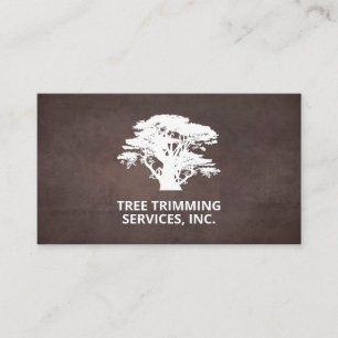 Carte De Visite Arbre   Paysage   Arrière - plan de texture Brown