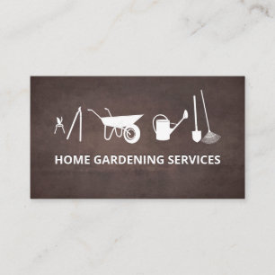 Carte De Visite Arbre   Paysage   Services de jardinage