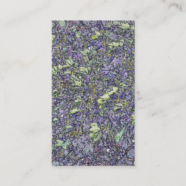 CARTE DE VISITE ARBRES (Devant)