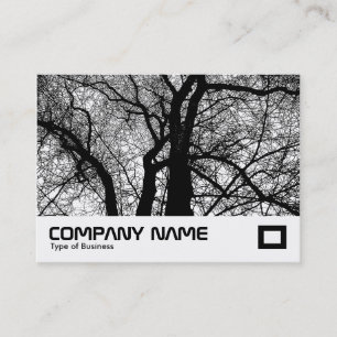 Carte De Visite Arbres à fort contraste