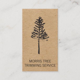 Carte De Visite Arbres   Paysage   Gardener