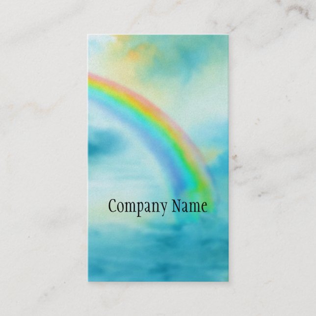 Carte De Visite Arc-en-ciel (Devant)