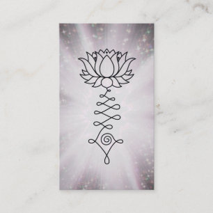 Carte De Visite *~* Arc-en-ciel Éclats Lotus Reiki Énergie de gu