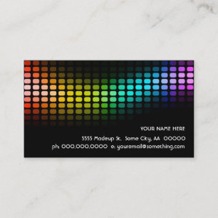 Carte De Visite arc-en-ciel musicmeterz.