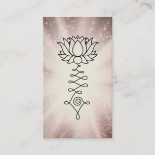 Carte De Visite *~* Arc-en-ciel Sparkle Reiki Energie de guérison 