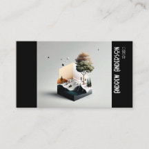 Architecte photo noir gris simple