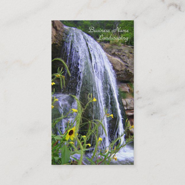 Carte De Visite Architectes d'entrepreneurs de paysage (Devant)