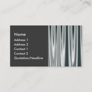 Carte De Visite Argent rapide 01