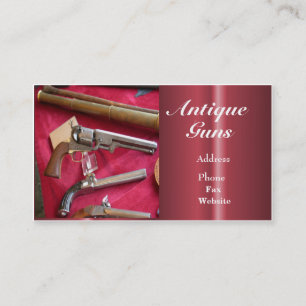 Carte De Visite Armes à feu