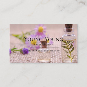 Carte De Visite Aromathérapie Santé Huiles Essentielles