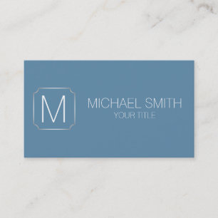 Carte De Visite Arrière - plan bleu de la Force aérienne #2