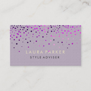 Carte De Visite Arrière - plan crème subtil de Faux de parties