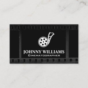 Carte De Visite Arrière - plan de film Film Reel