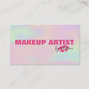 Carte De Visite Arrière - plan Hologramme