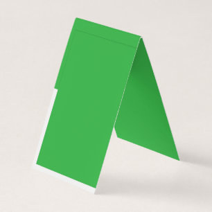 Carte De Visite Arrière - plan vert et frontière blanche pour un â