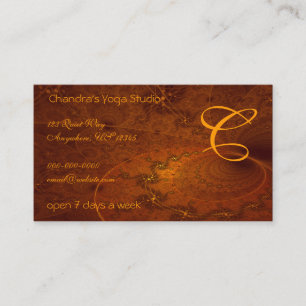 Carte De Visite Art abstrait de salut de Suryasta Sun