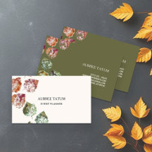 Art aquarelle rustique Feuilles d'automne