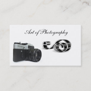 Carte De Visite Art de la photographie