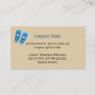 Carte De Visite Art de vacances d'été d'amusement de bascule