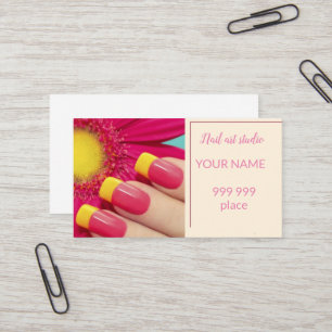 Carte De Visite Art pour ongle