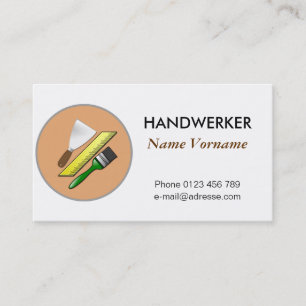 Carte De Visite Artisans