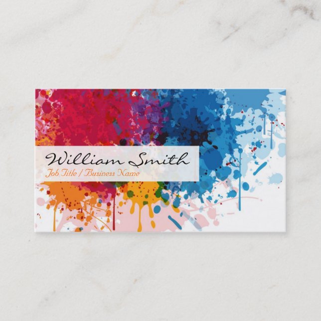 Carte De Visite Artist (Devant)