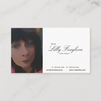 Carte De Visite artiste