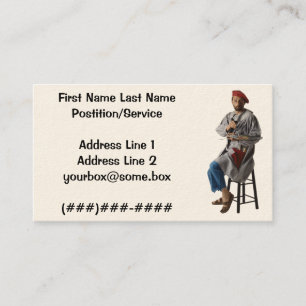 Carte De Visite Artiste