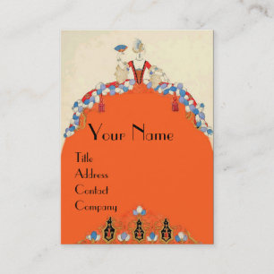 CARTE DE VISITE ARTISTE DE DESIGNER MAKEUP DE LA MODE LADANGE ORAN