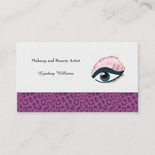 Carte De Visite Artiste de maquillage