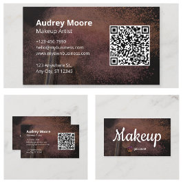 Carte De Visite Artiste de Maquillage