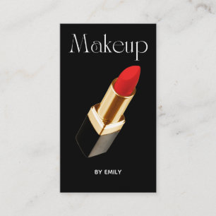 Carte De Visite Artiste de maquillage en bâton