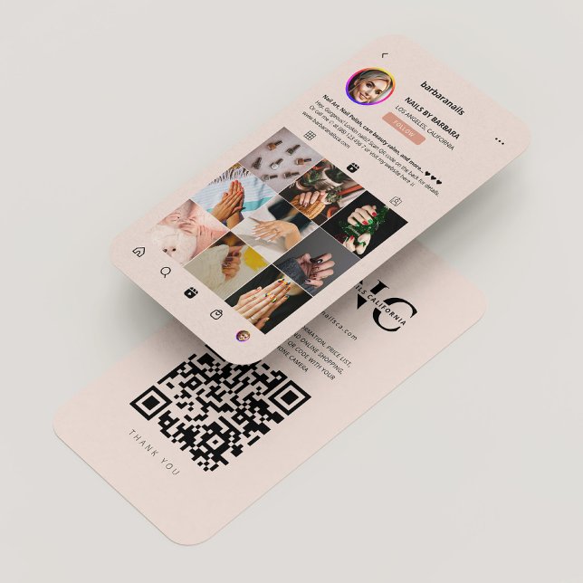 Carte De Visite Artiste de maquillage moderne Lashes Peach Pink In (Modern Lashes Makeup Artist Peach Pink Instagram Business Card
)