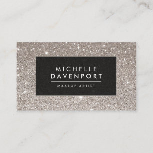 Carte de visite Artiste de maquillage Parties scin