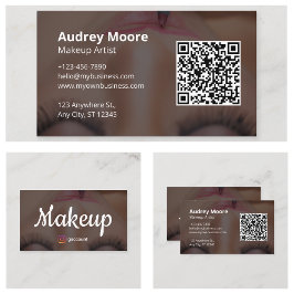 Carte De Visite Artiste de Maquillage Professionnel