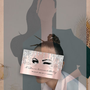 Carte De Visite Artiste de maquillage Royal Lashes Rose Driver Gre