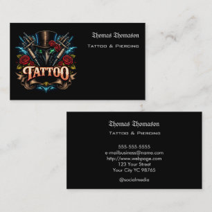 Carte De Visite Artiste de tatouage