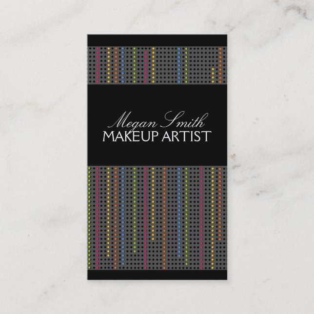 CARTE DE VISITE ARTISTE MAKEUP (Devant)