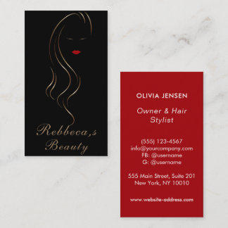 Carte De Visite Artiste maquillage Beauté Salon Lash Extension oei