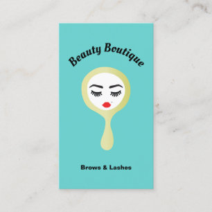 Carte De Visite Artiste maquillage Lash & Brow Salon de beauté mod