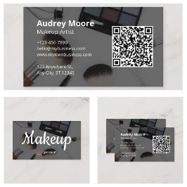 Carte De Visite Artiste Maquilleuse