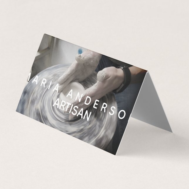 Carte De Visite Artiste professionnel (Devant)