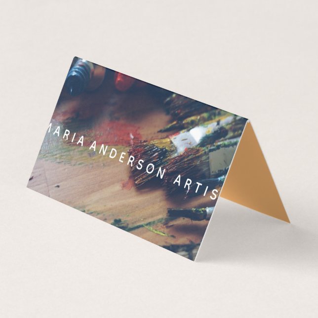 Carte De Visite Artiste professionnel (Devant)