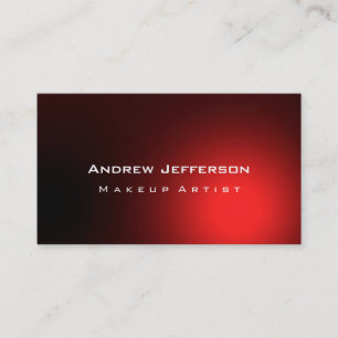 Carte de visite Artiste professionnel Arrière - pl