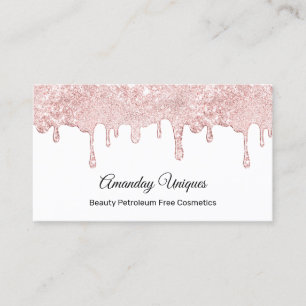 Carte De Visite Artiste professionnel de maquillage cloue les cosm
