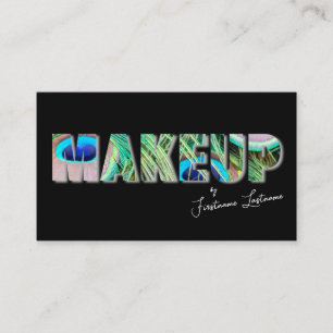 Carte De Visite Artistes professionnels du maquillage et experts d